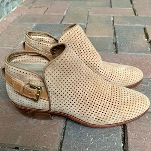 Sam Edelman tan leather booties